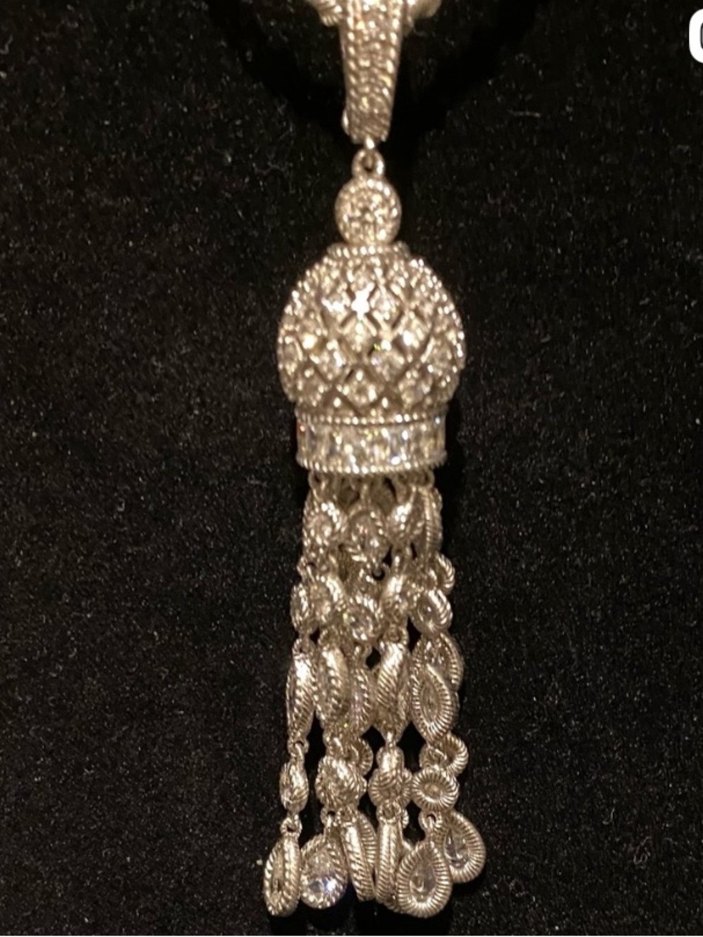 Judith Ripka TASSLE Pendant Enhancer